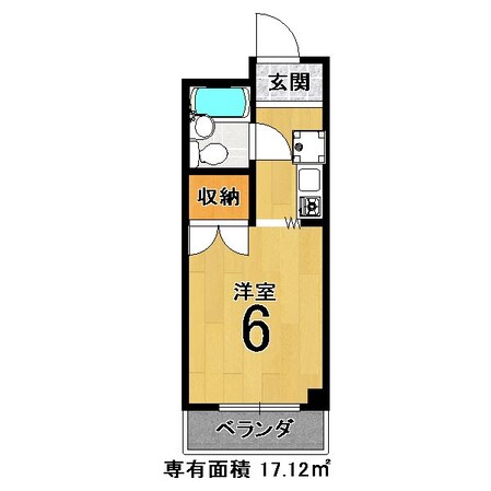 マンション都の物件間取画像